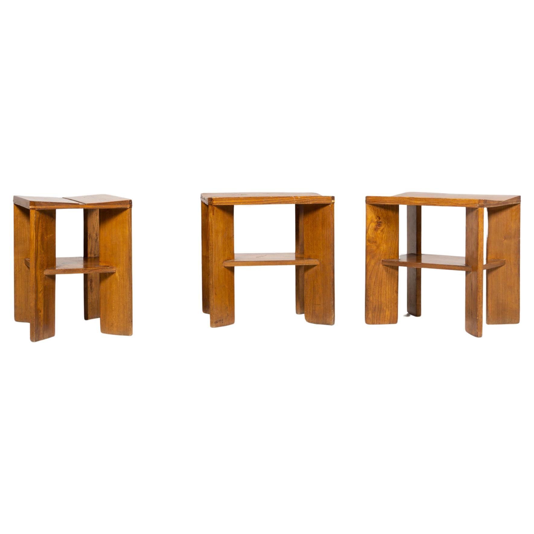Three Stools, Rationalism, circa 1930