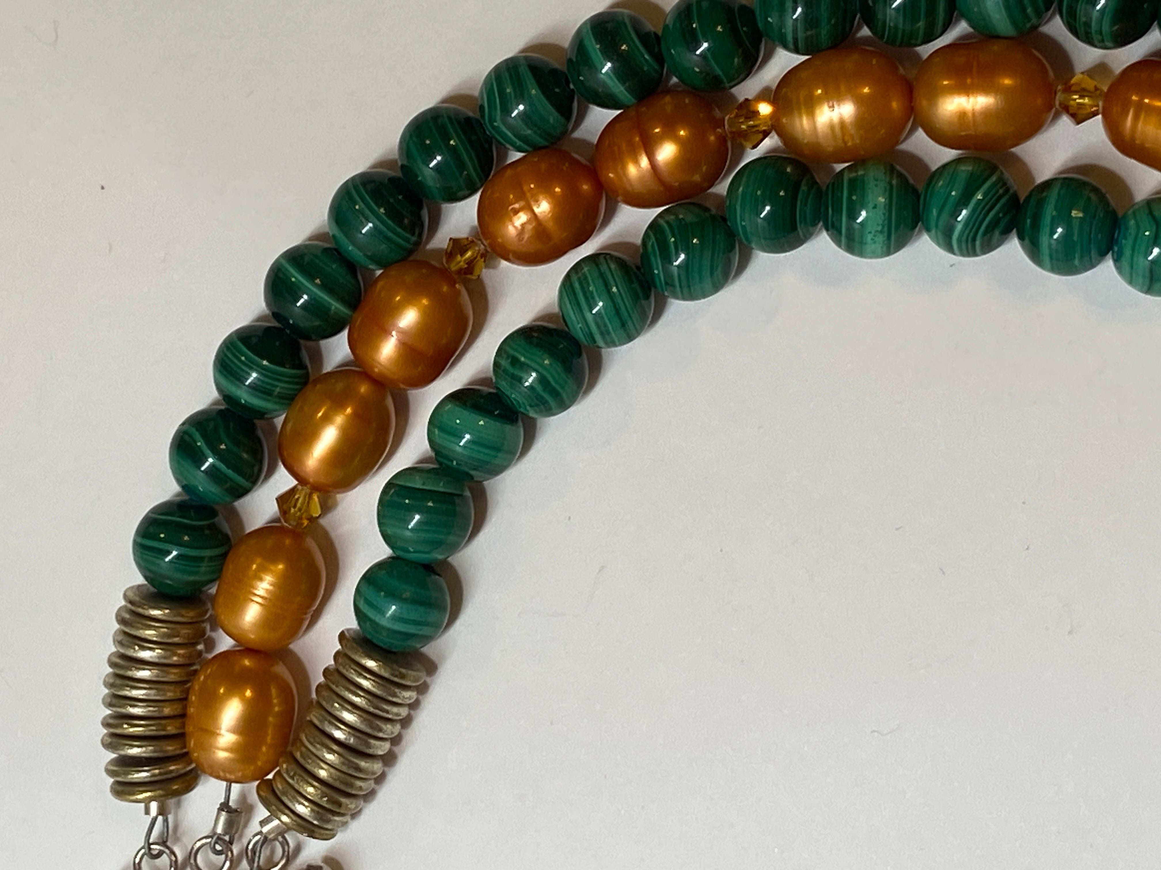 Collana a tre fili 