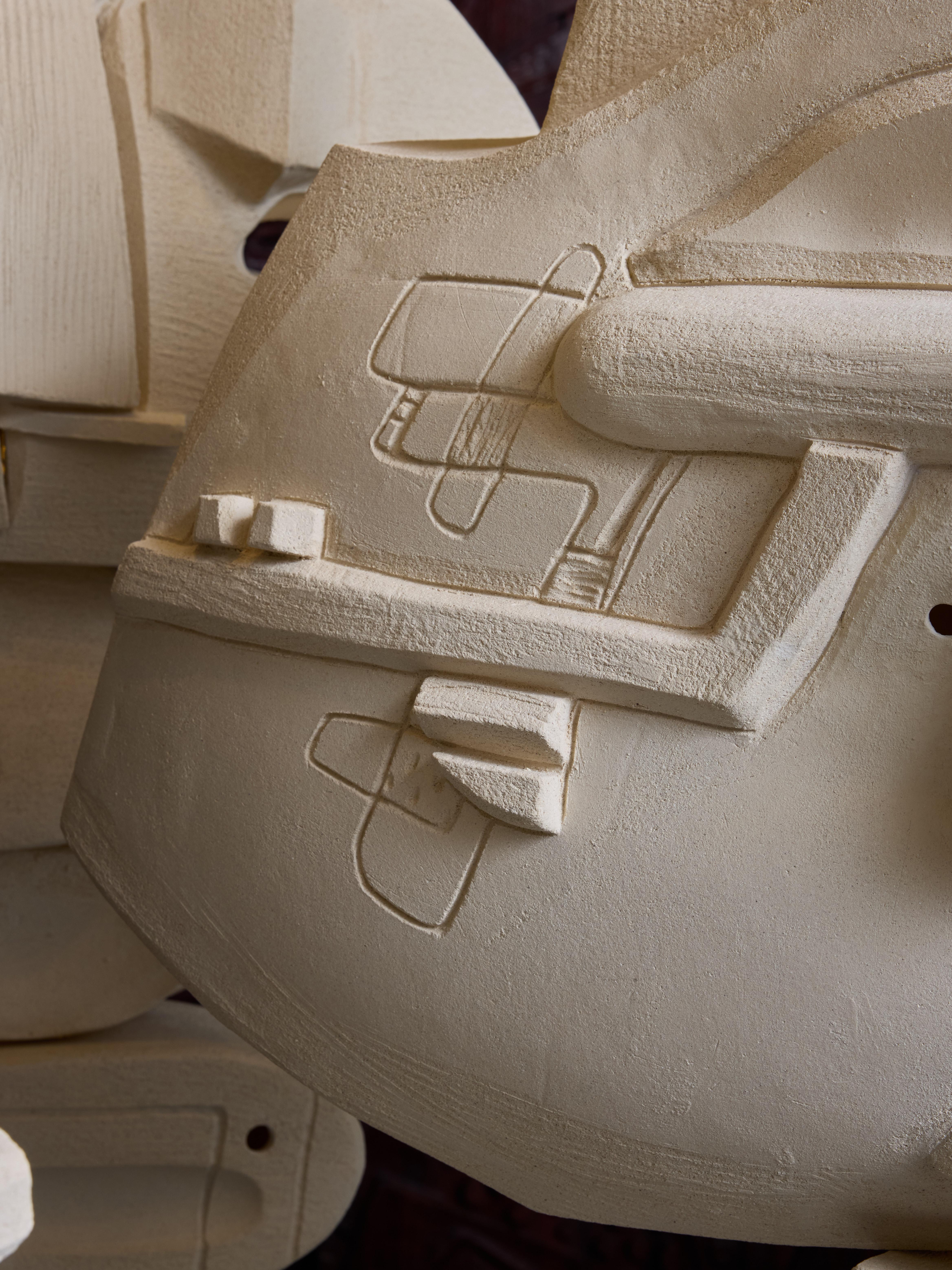 Three Suspended Totems Fixture by Olivia Cognet In New Condition For Sale In Saint-Ouen, IDF
