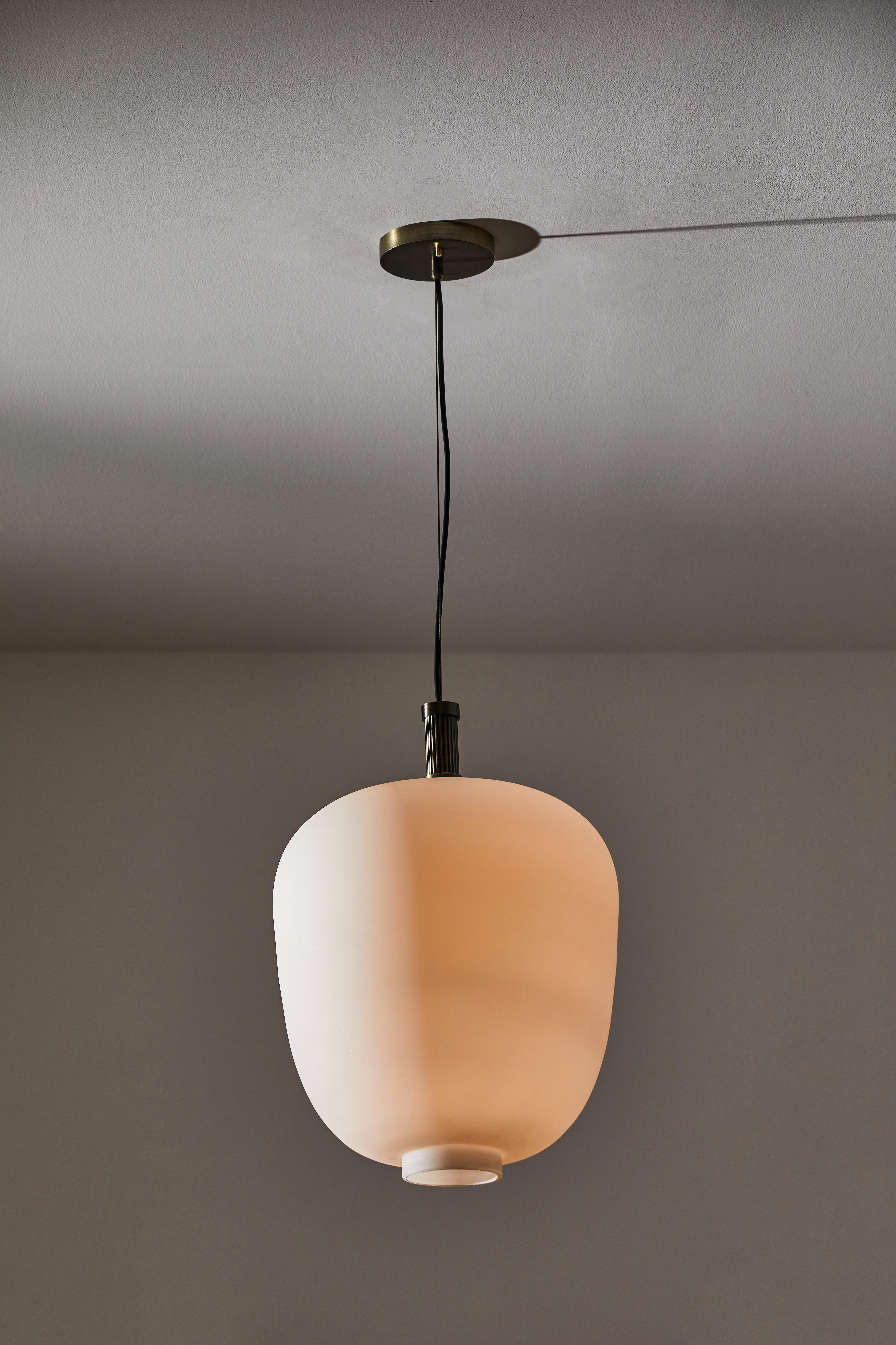 Danish Two Suspension Light by Vilhelm Lauritzen