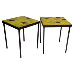 Three Side Tables by Mado Jolain & René Legrand, France, circa 1960