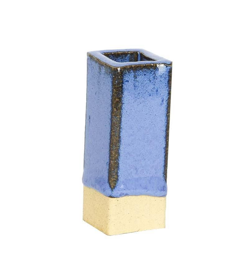 Three-Tier Ceramic Cloud Side Table & Stool in Mottled Blue. Made to order. 

BZIPPY ceramic goods are one-of-a-kind stoneware / earthenware editions including furniture, planters and home accessories. 

Each piece is designed, hand-built, glazed,