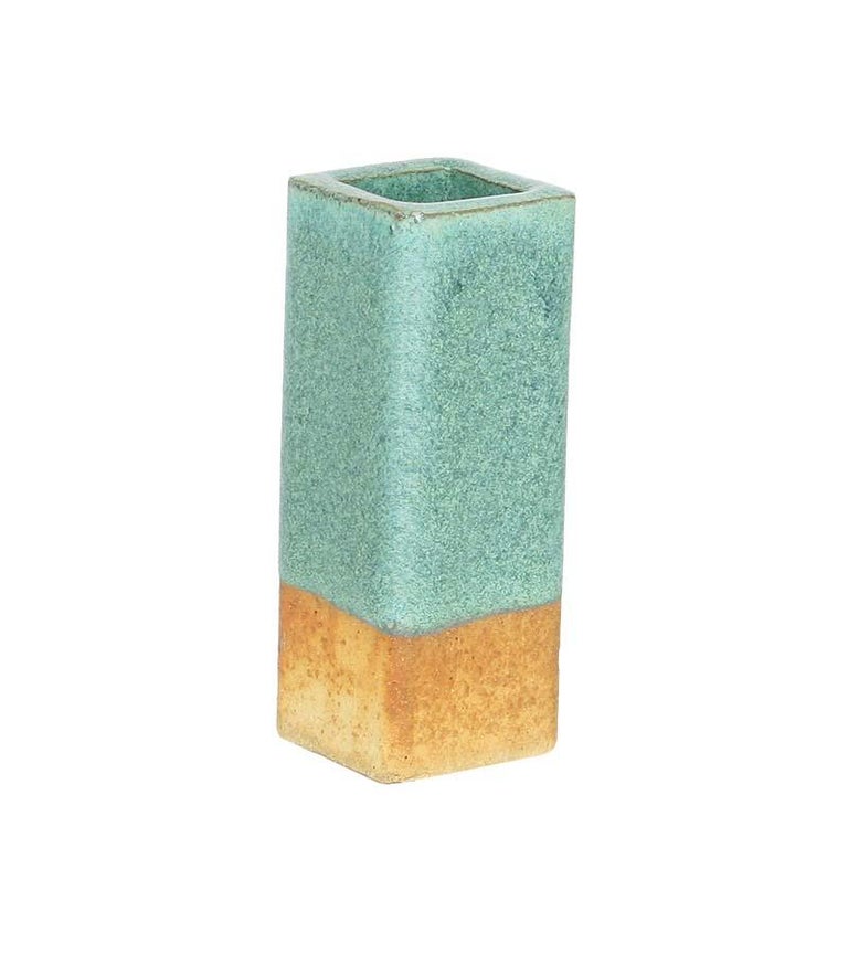 Three-Tier Ceramic Hex Planter in Jade. Made to order.
 
BZIPPY ceramic goods are one-of-a-kind stoneware / earthenware editions including furniture, planters and home accessories. 
 
Each piece is designed, hand-built, glazed, and fired in our Los