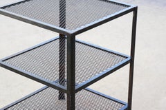 Three-Tier Expanded Metal Shelf Unit, Custom Made to Order