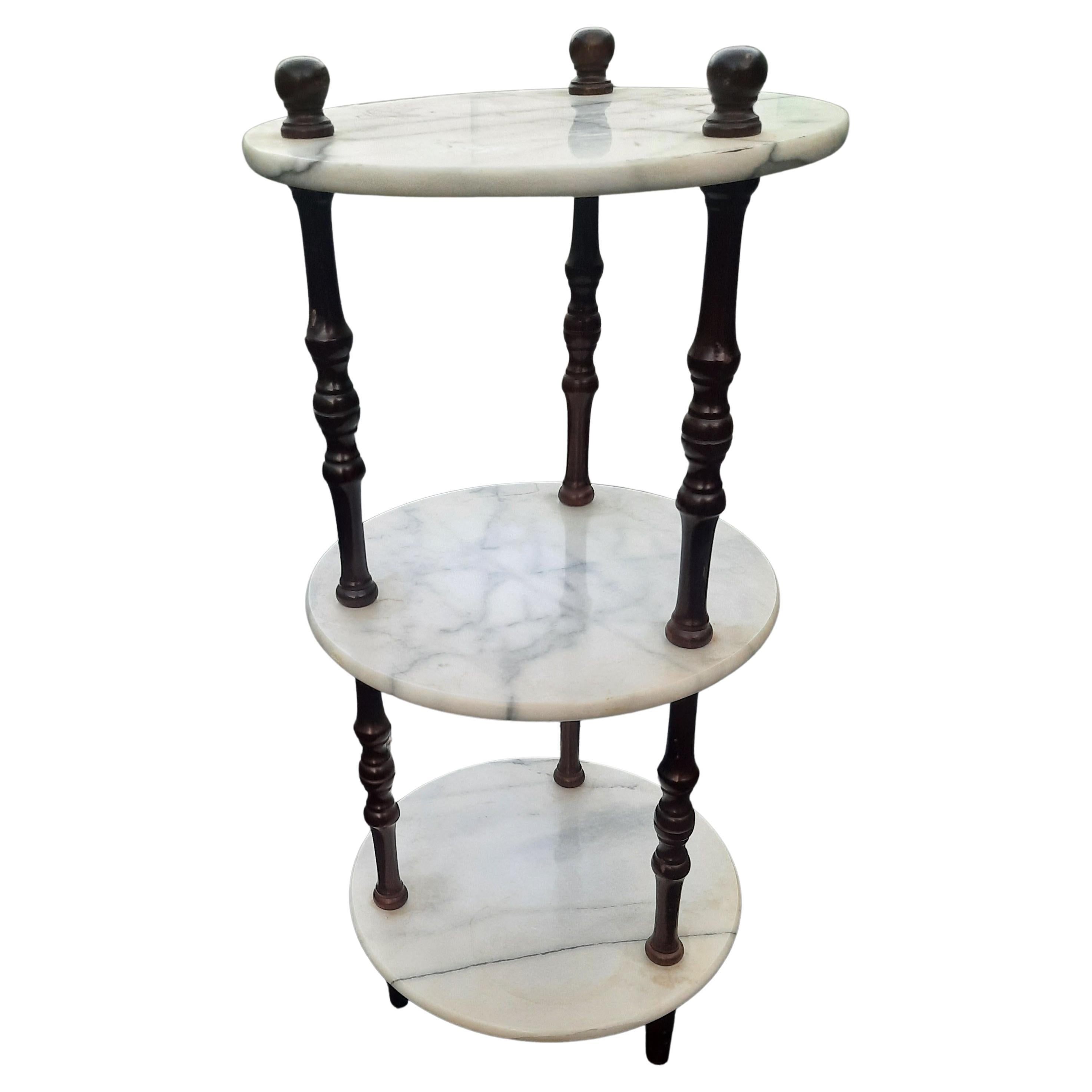 3 tier marble stand