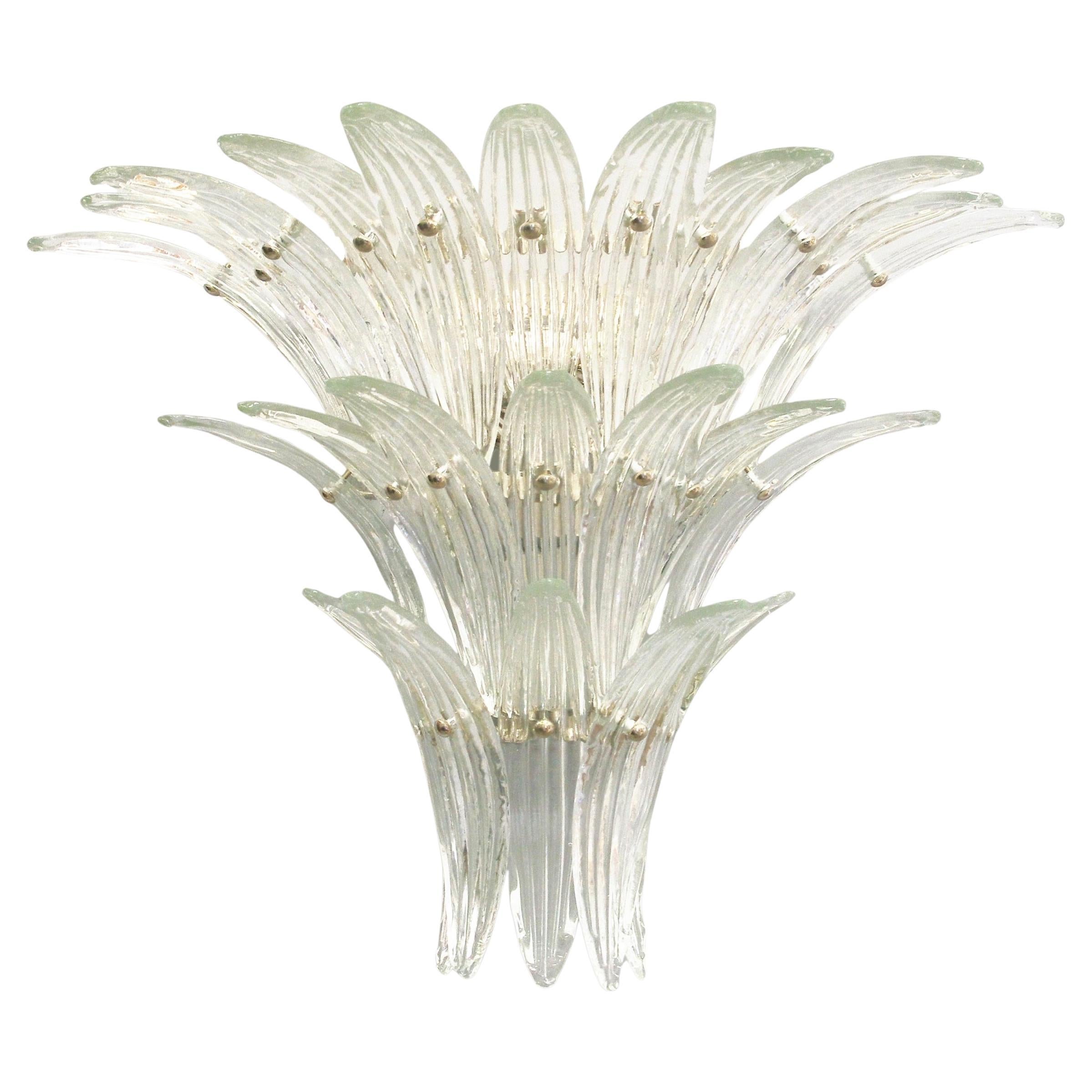 Three Tier Palmette Sconce For Sale