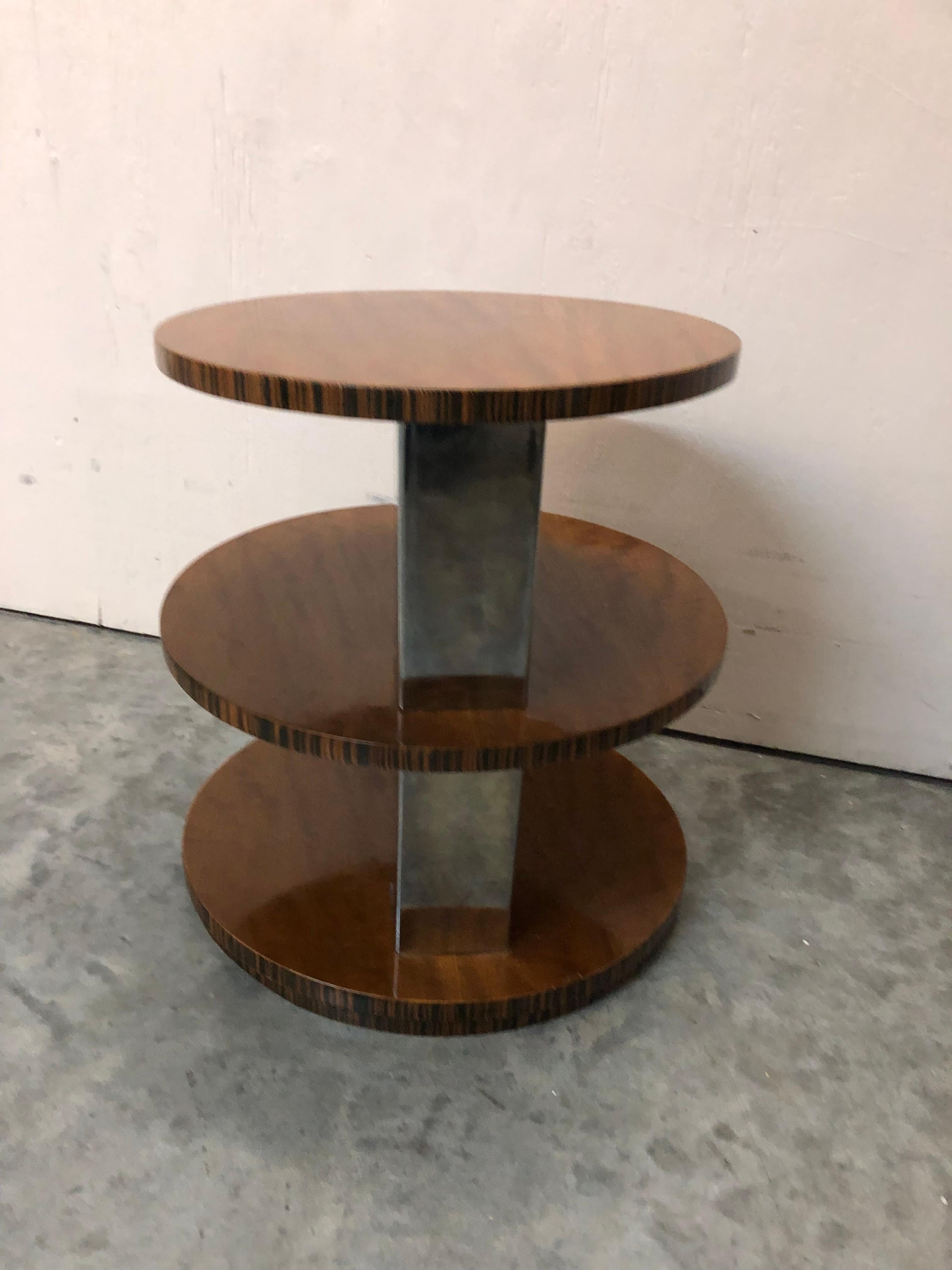Three Tier Table 'Attributed to the Bauhaus' German For Sale 13