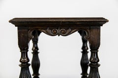 Three Tiered English Barley Twist Stand/Shelf