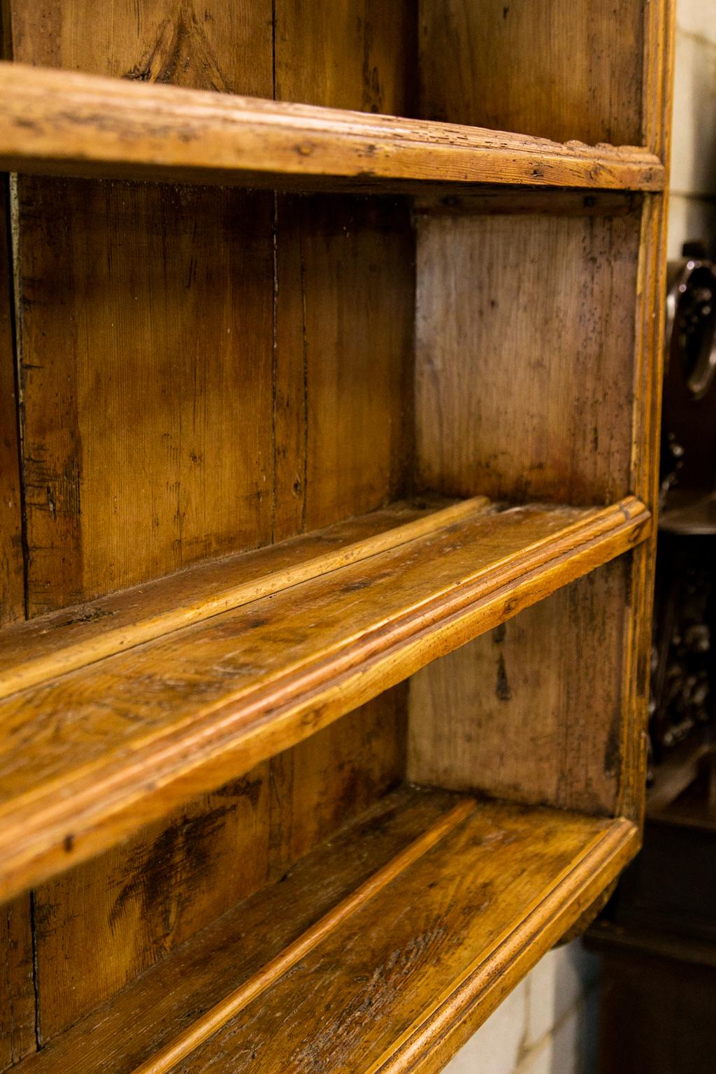 Three-Tiered Pine Hanging Shelf 1