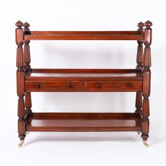 Three Tiered Rolling Server or Etagere