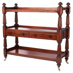 Three Tiered Rolling Server or Etagere