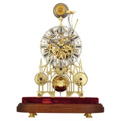 Antique Three Train Clock By Smith & Sons
