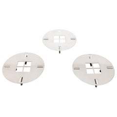 Three Trivets by Richard Meier for Swid Powell Model Tuxedo