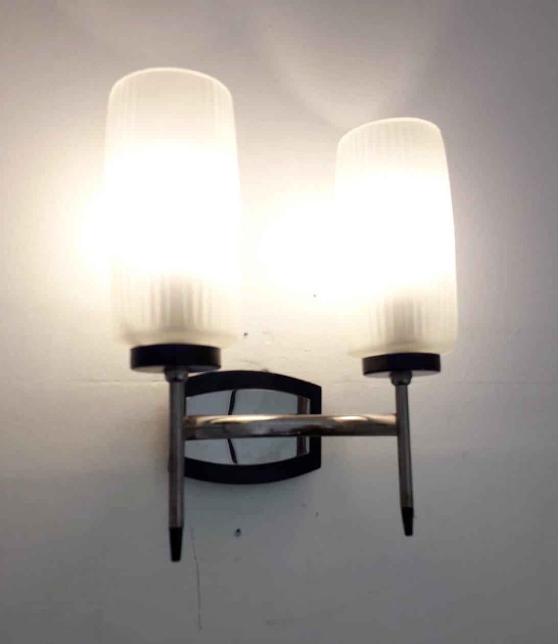 20th Century Uplight Sconce, 3 Available