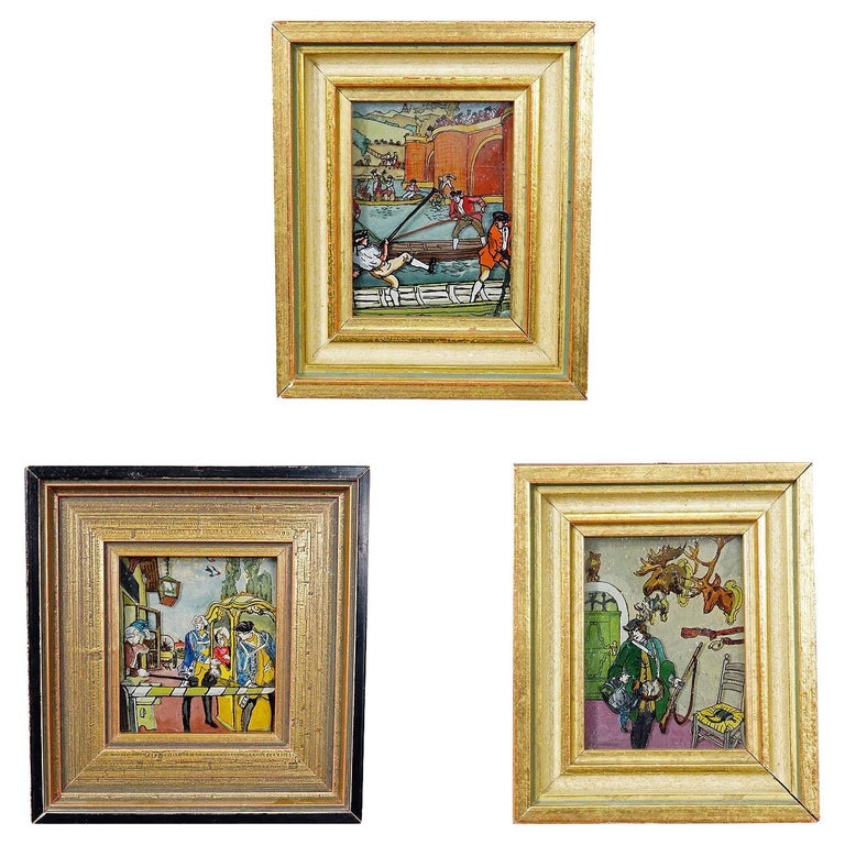Country Paintings - 12 For Sale at 1stDibs | country paintings