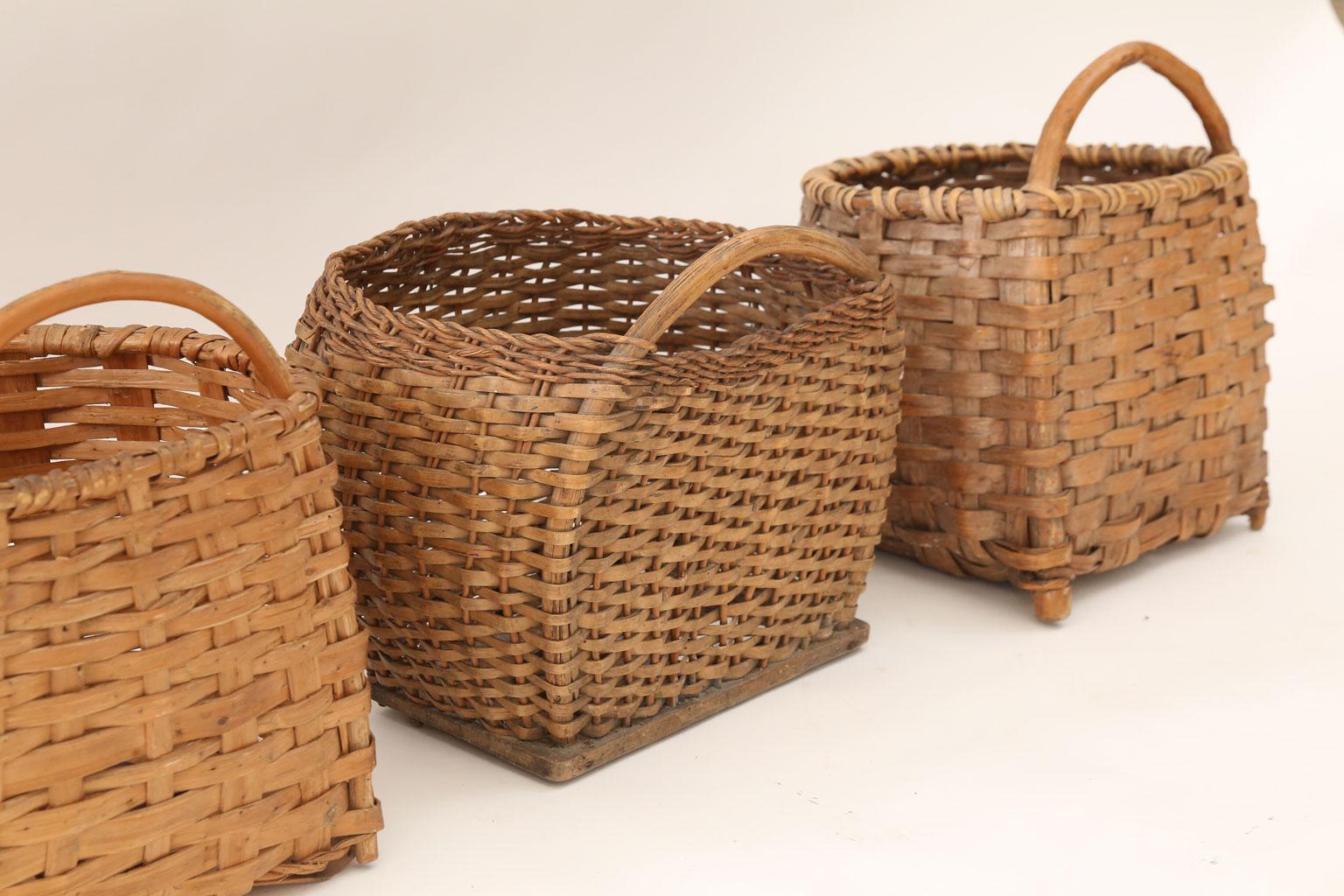 Three Vintage Swedish Baskets 2