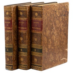 Three volumes, Dios y sus obras(…). Barcelona, J. Verdaguer, 1843 and 1841.