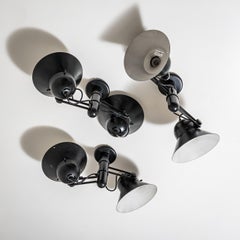 Three Wall Lamps, Model 6755 by Gae Aulenti for Stilnovo, Italy