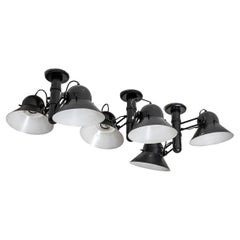 Three Wall Lamps, Model 6755 by Gae Aulenti for Stilnovo, Italy