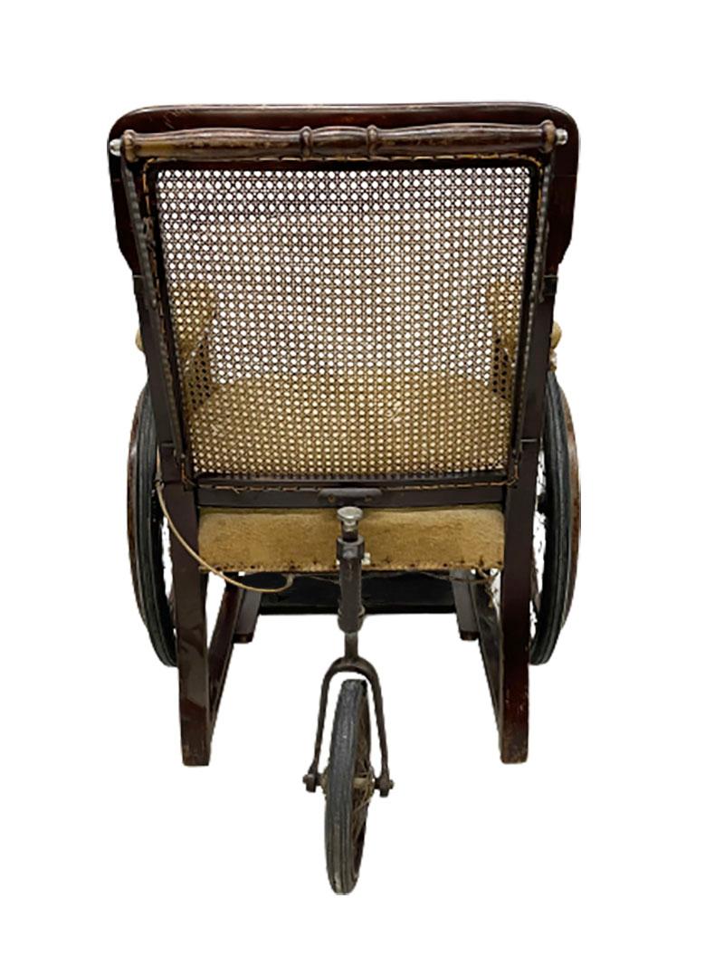 English Three Wheeler Invalid Chair by John Carter, London, 1890s For Sale