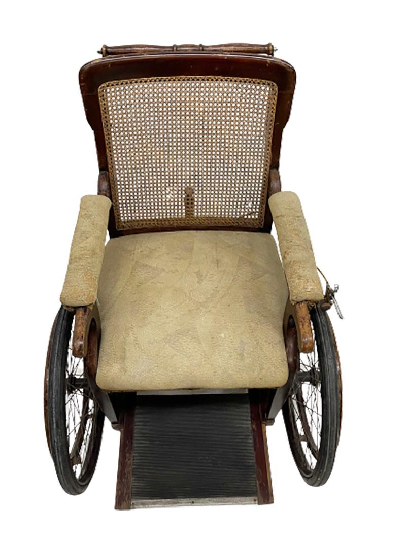 Metal Three Wheeler Invalid Chair by John Carter, London, 1890s For Sale