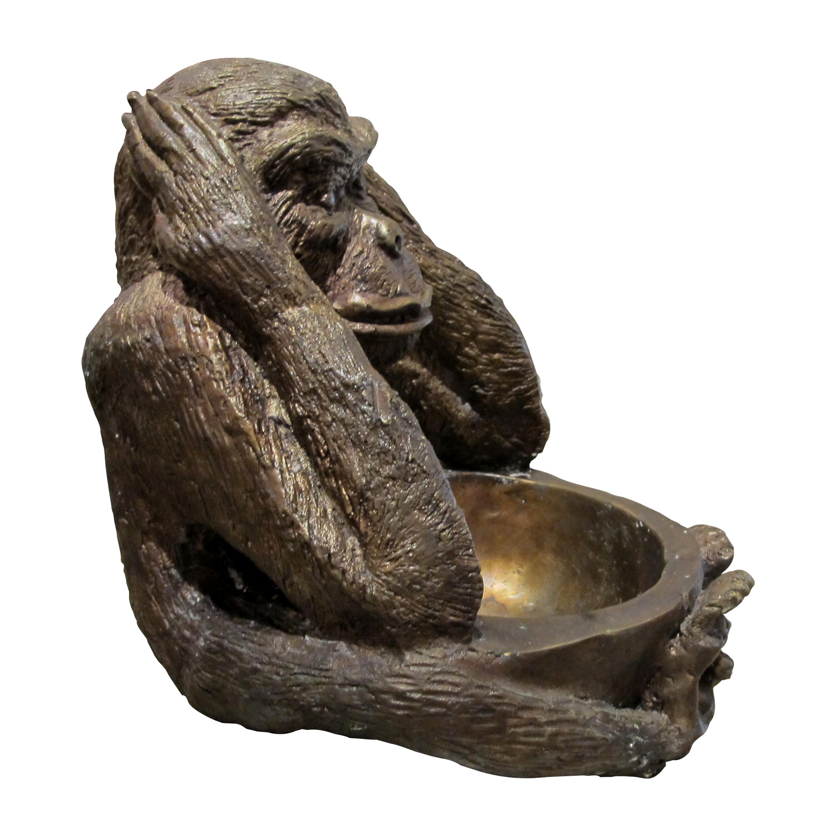 Three Wise Monkeys Bronze Sculptures “See No Evil, Hear No Evil, Speak No Evil” For Sale 3