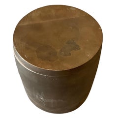 Threesix9 Solid Bronze Gardenia Candle with Lid