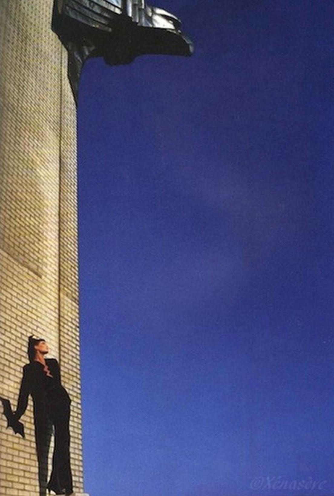 Thierry Mugler - Veste zigzag noire spectaculaire « LES INFERNALES » FW1988/89 en vente 5