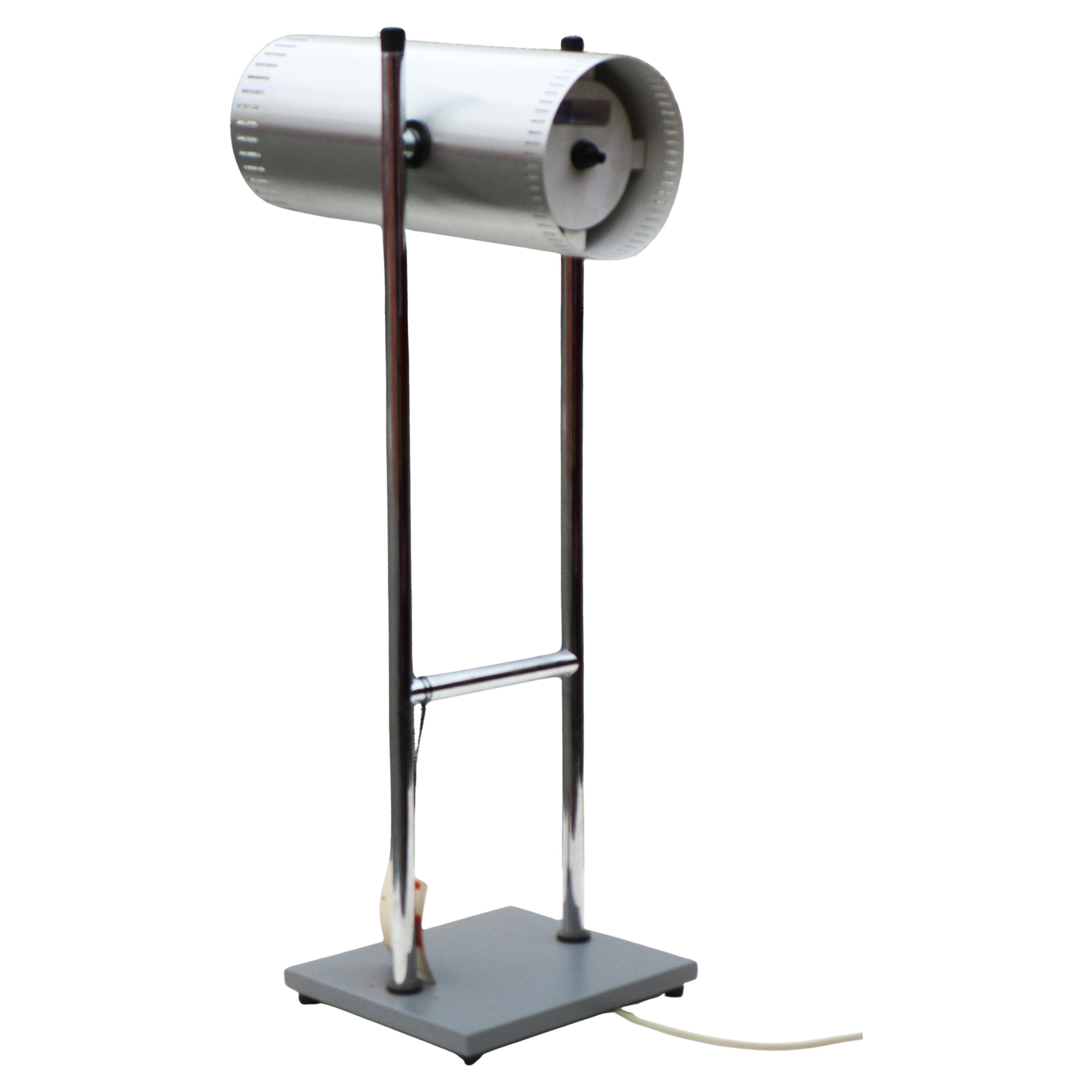 Métal Lampe de bureau Trombone par Jo Hammerborg pour Fog and Morup, Danemark / années 1960 en vente