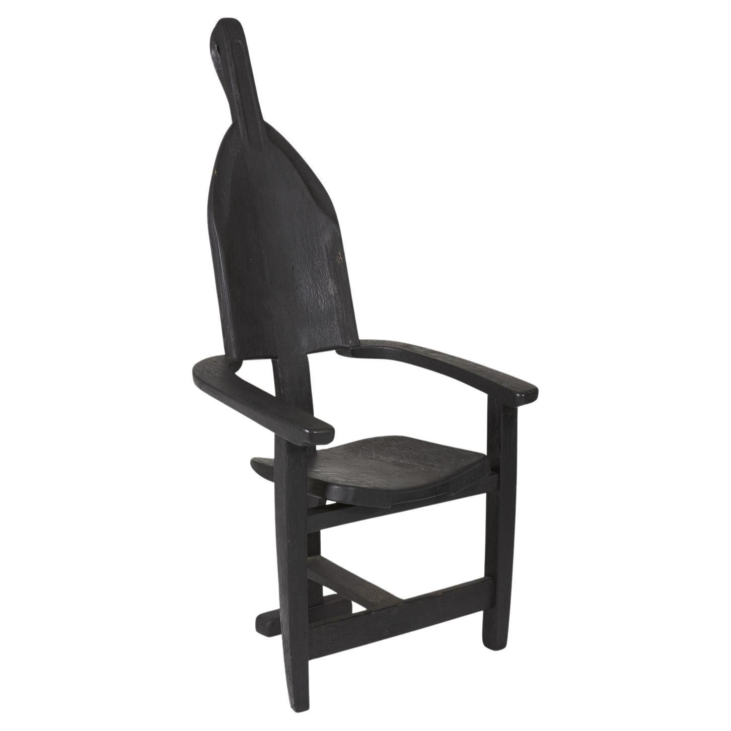 Viking Throne Chair For Sale at 1stDibs