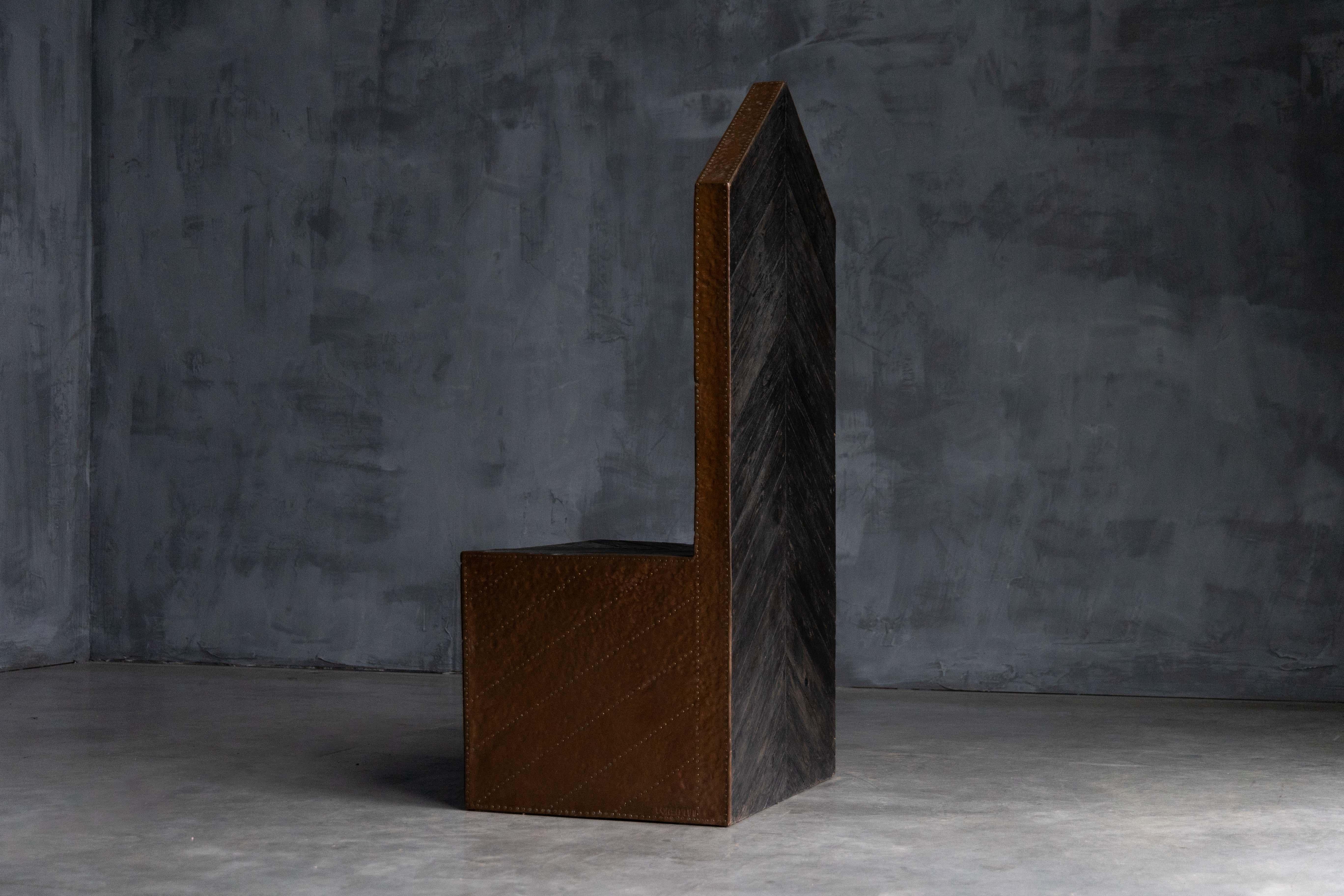 Sedia Trono di Sandro Lorenzini, Italia, anni '80 in vendita 6