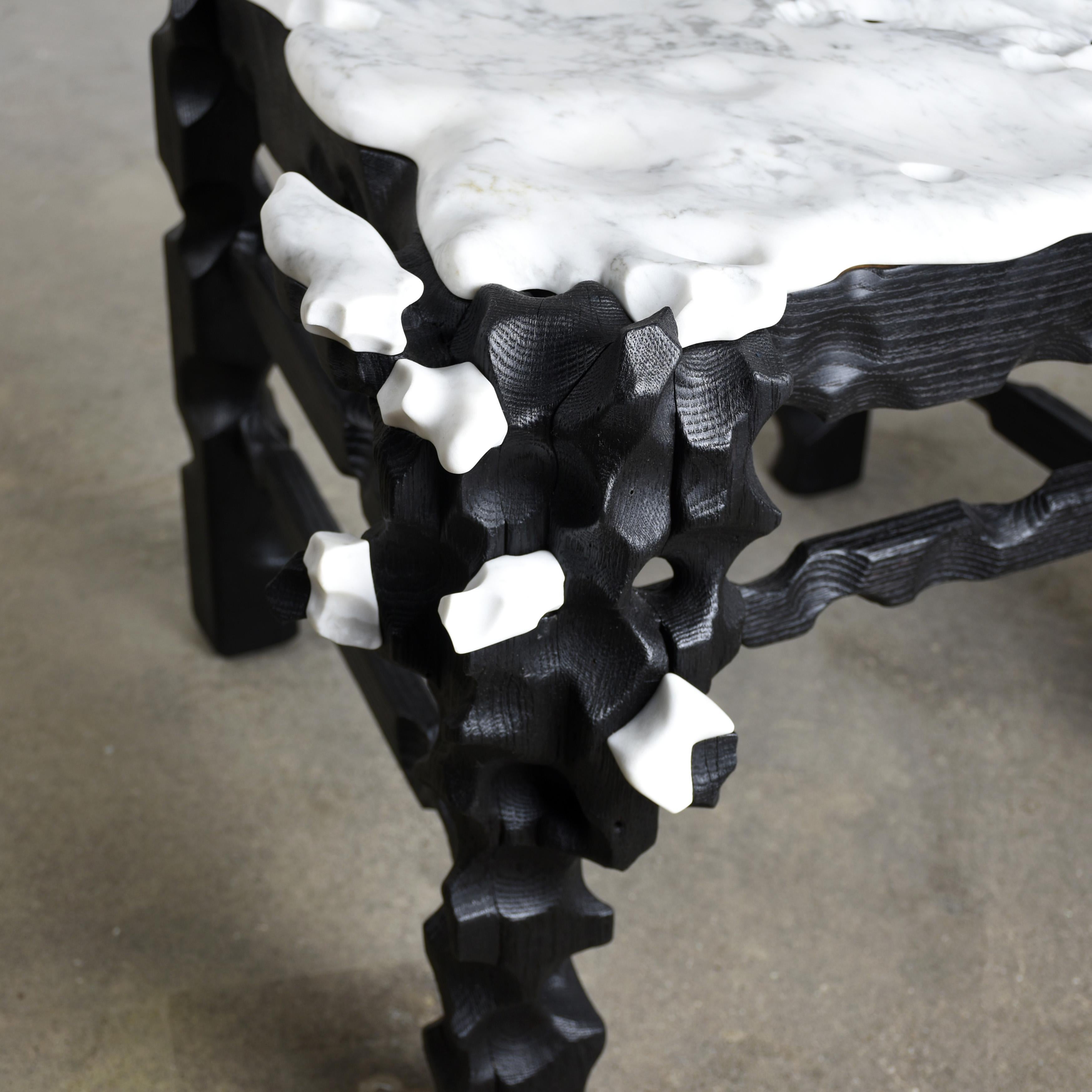 Throne Side Table by Gabor Gobi In New Condition For Sale In Geneve, CH