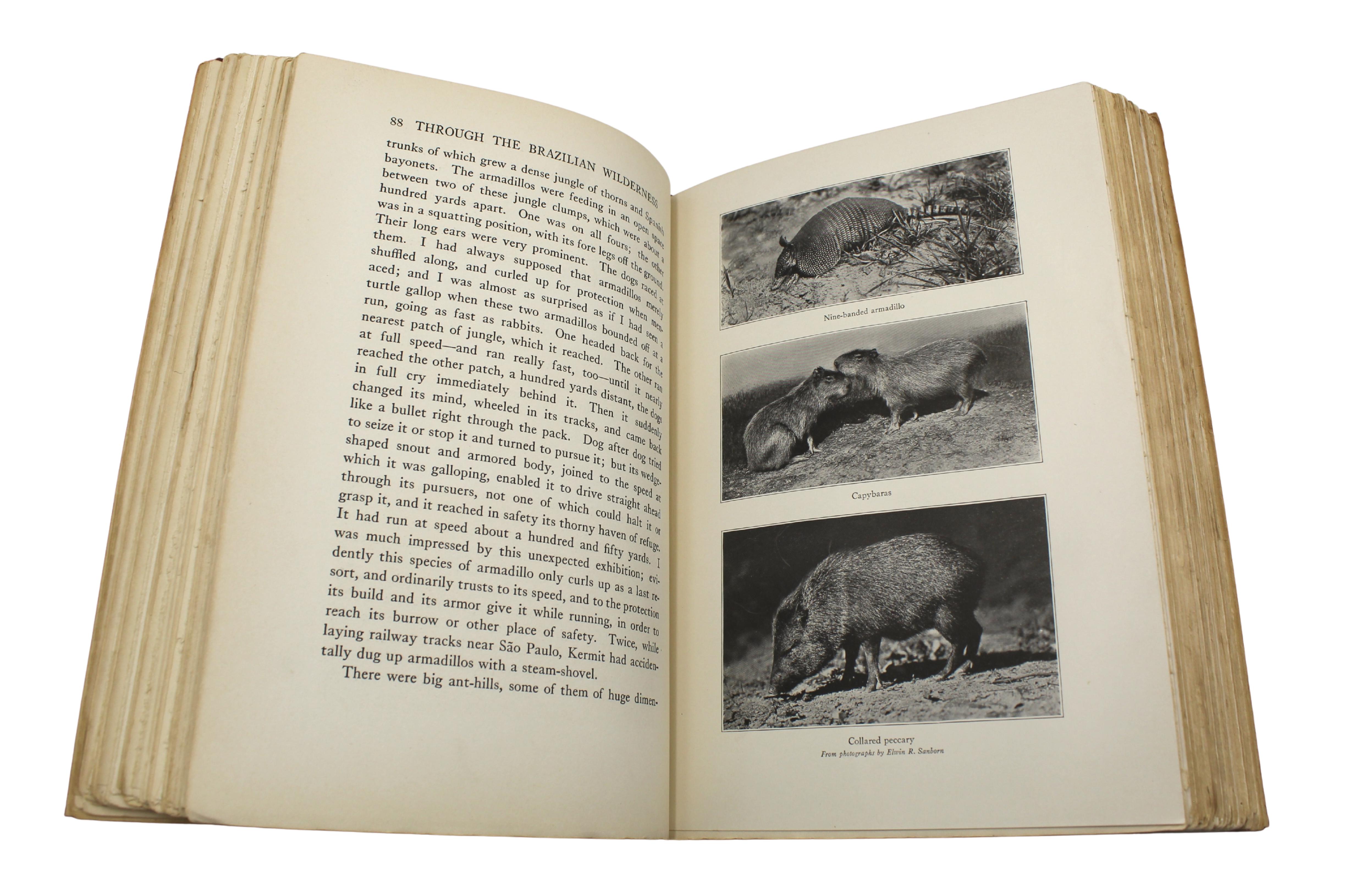 Through the Brazilian Wilderness by Theodore Roosevelt, First Edition, 1914 en vente 3