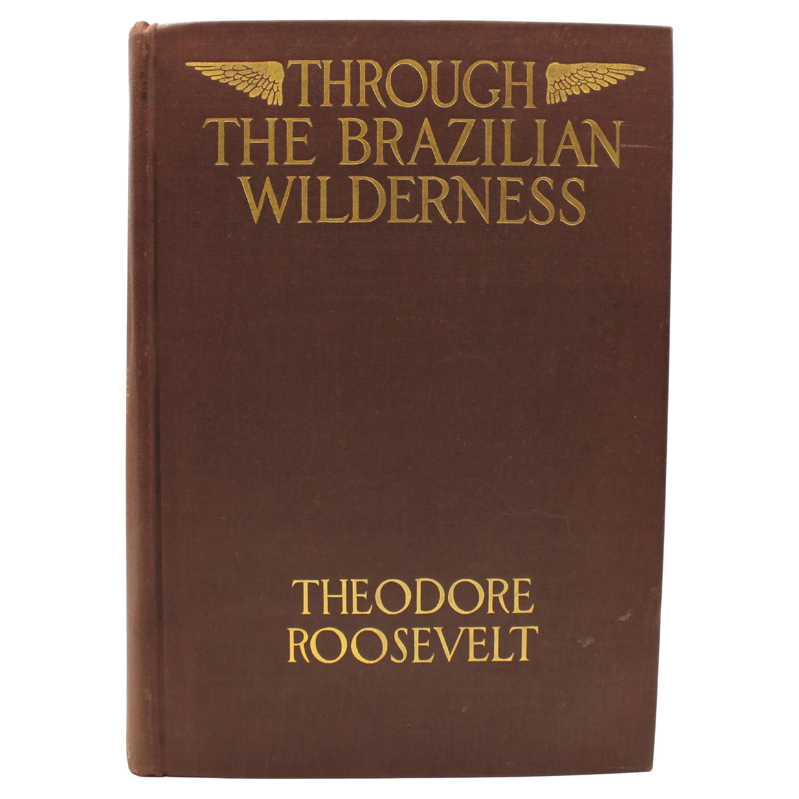 Through the Brazilian Wilderness by Theodore Roosevelt, First Edition, 1914 en vente