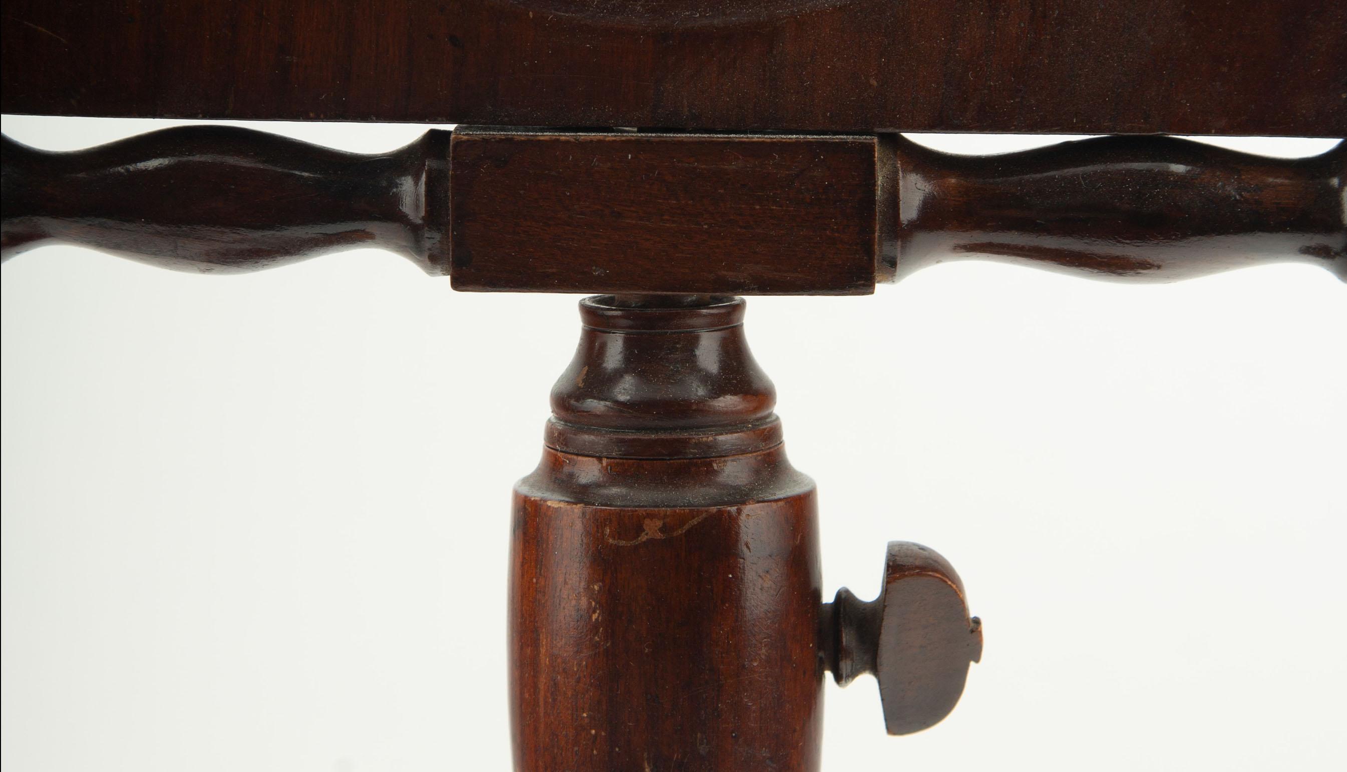 Through the Lens: 19th Century Standing Magnifying Glass In Excellent Condition For Sale In New York, NY