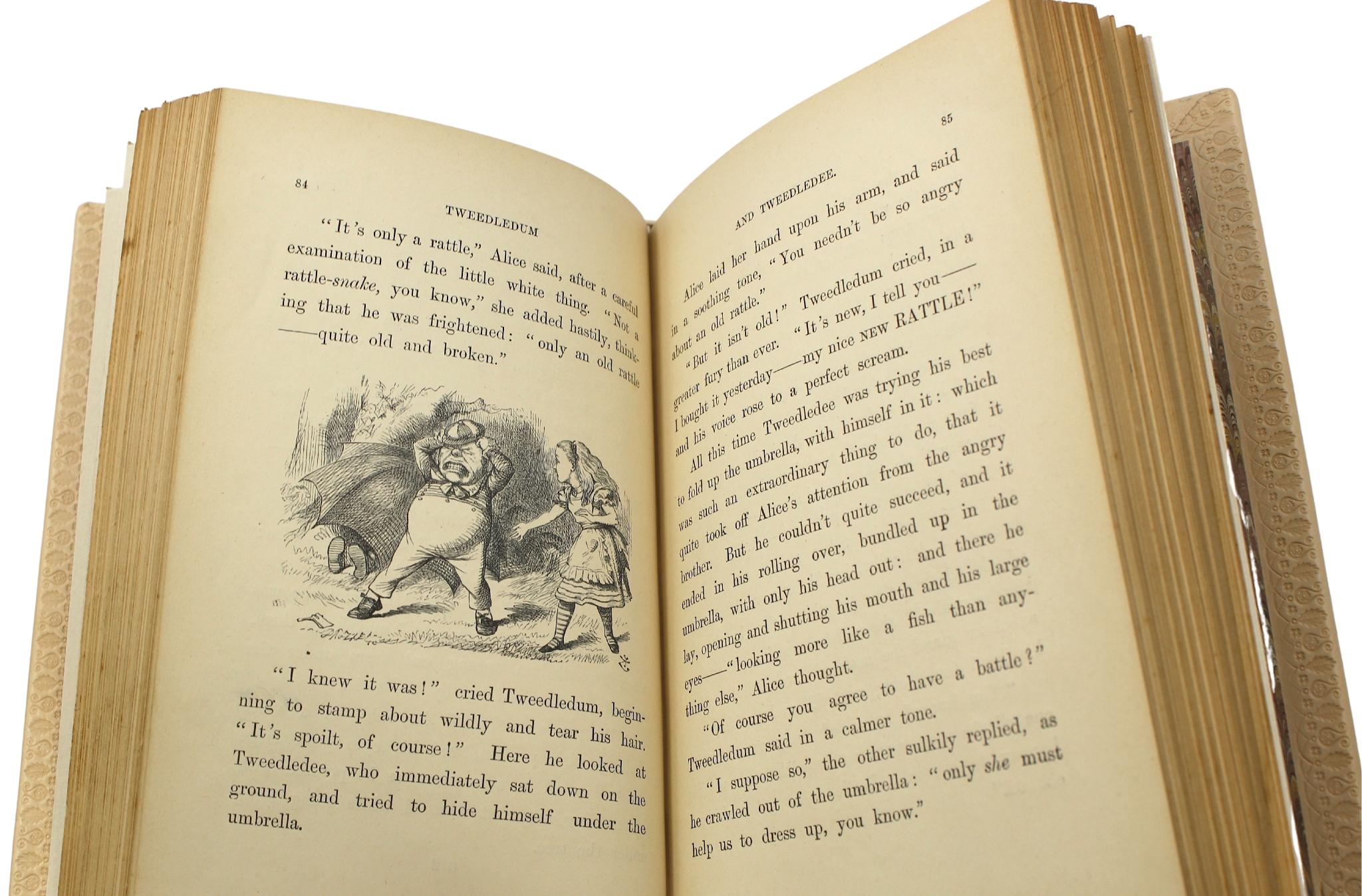 Late 19th Century Through the Looking-Glass and What Alice Found There by Lewis Carroll, 1872 For Sale