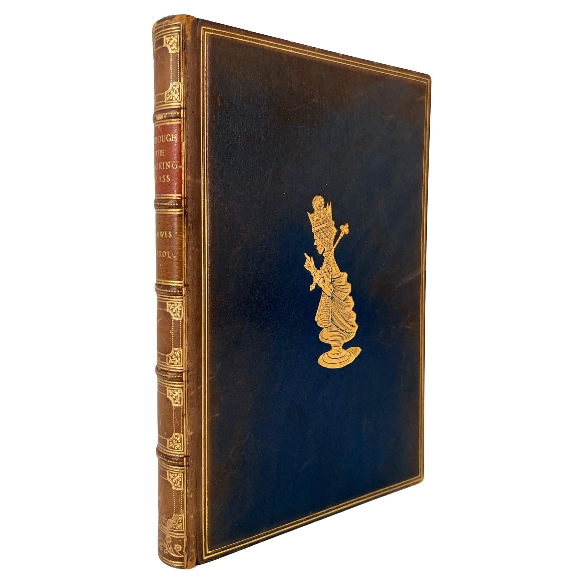 Through the Looking Glass by Lewis Carroll - Beautiful binding