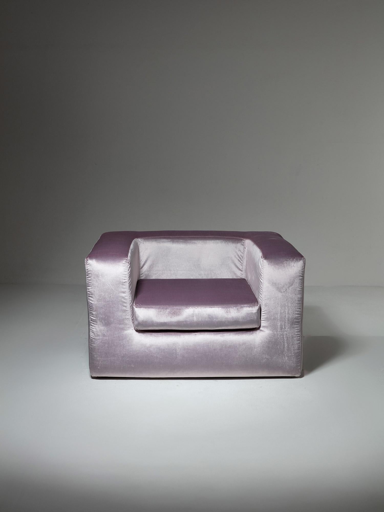 italien Fauteuil de salon Throw Away de Willie Landels pour Zanotta, Italie, années 1960 en vente