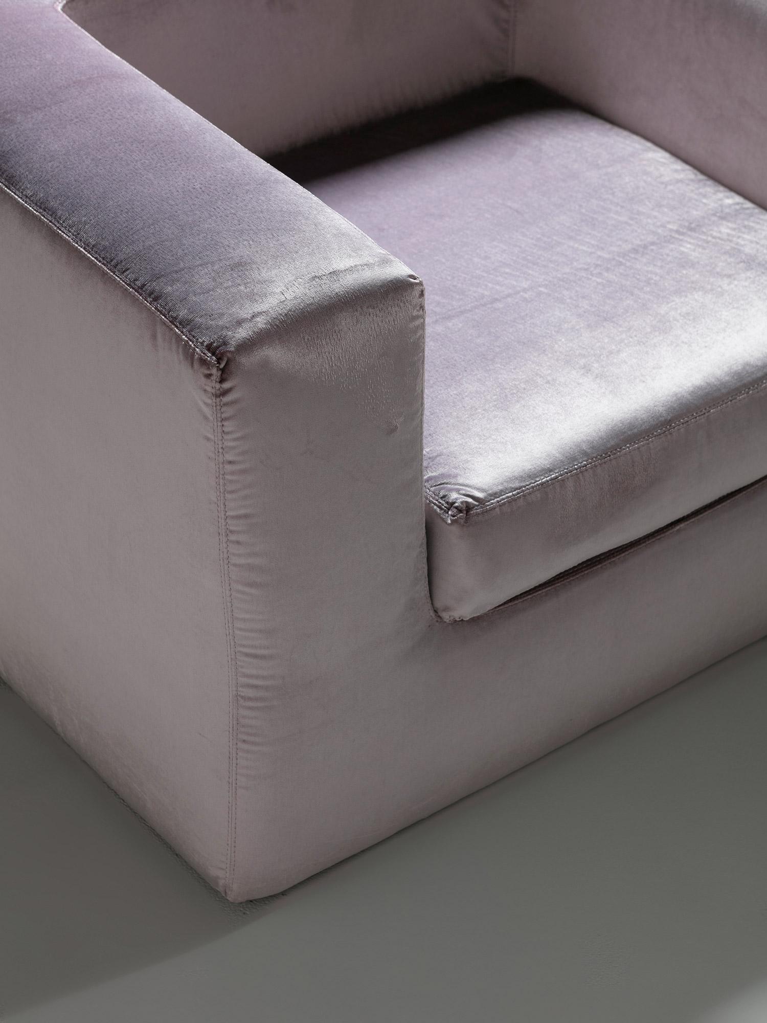 Mousse Fauteuil de salon Throw Away de Willie Landels pour Zanotta, Italie, années 1960 en vente