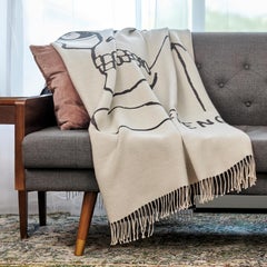 Throw / Blanket by Jean-Michel Basquiat