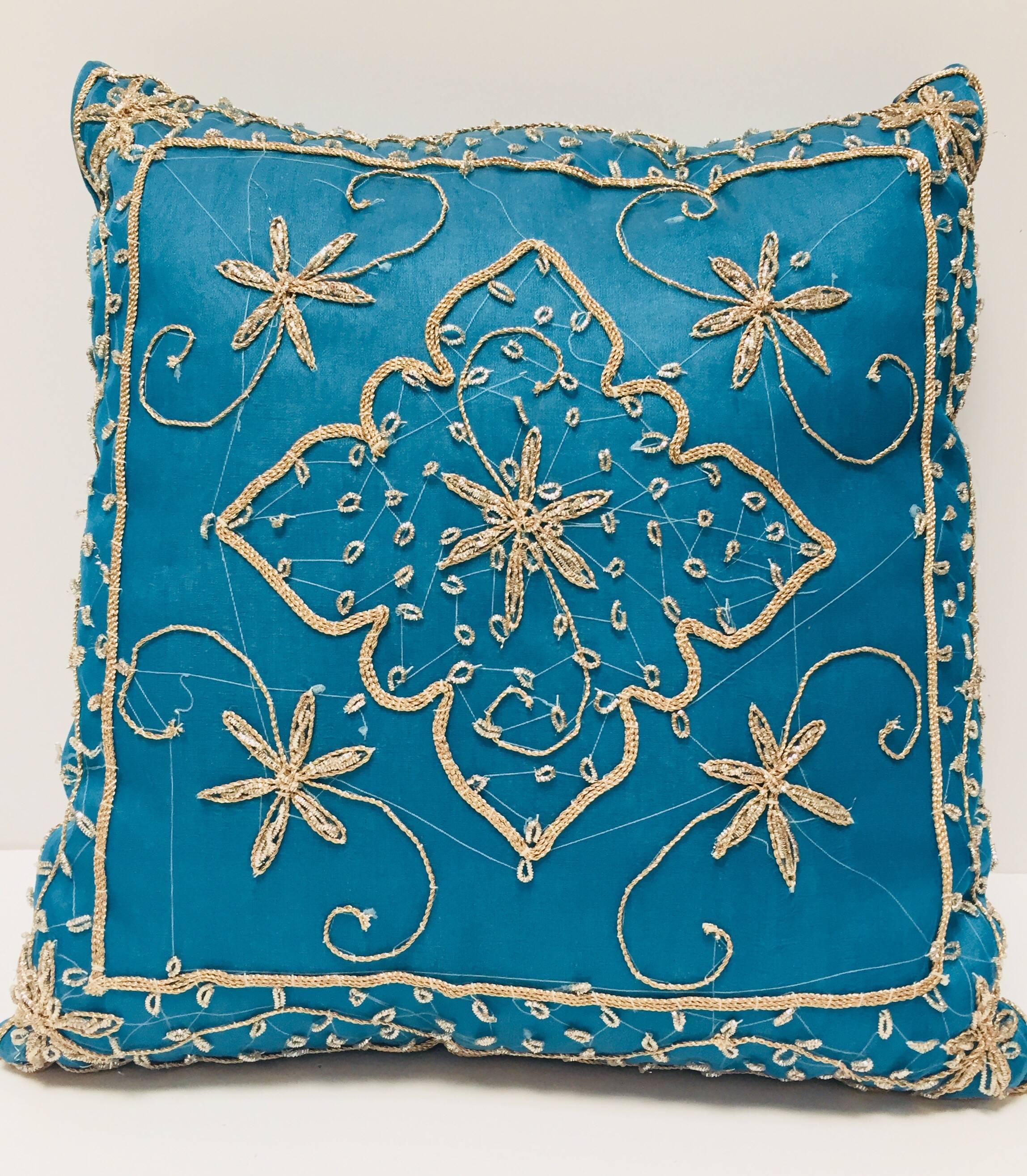 embellished throw pillows