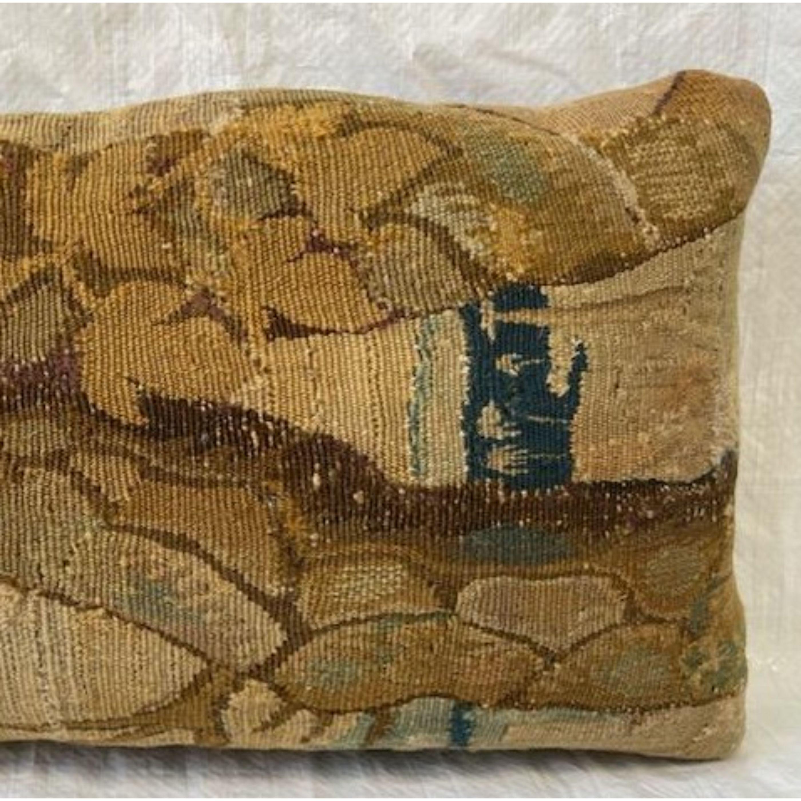 16th Century Flemish Tapestry Pillow 19