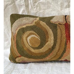Throw Pillow Made from Mid-18th Century French Tapestry