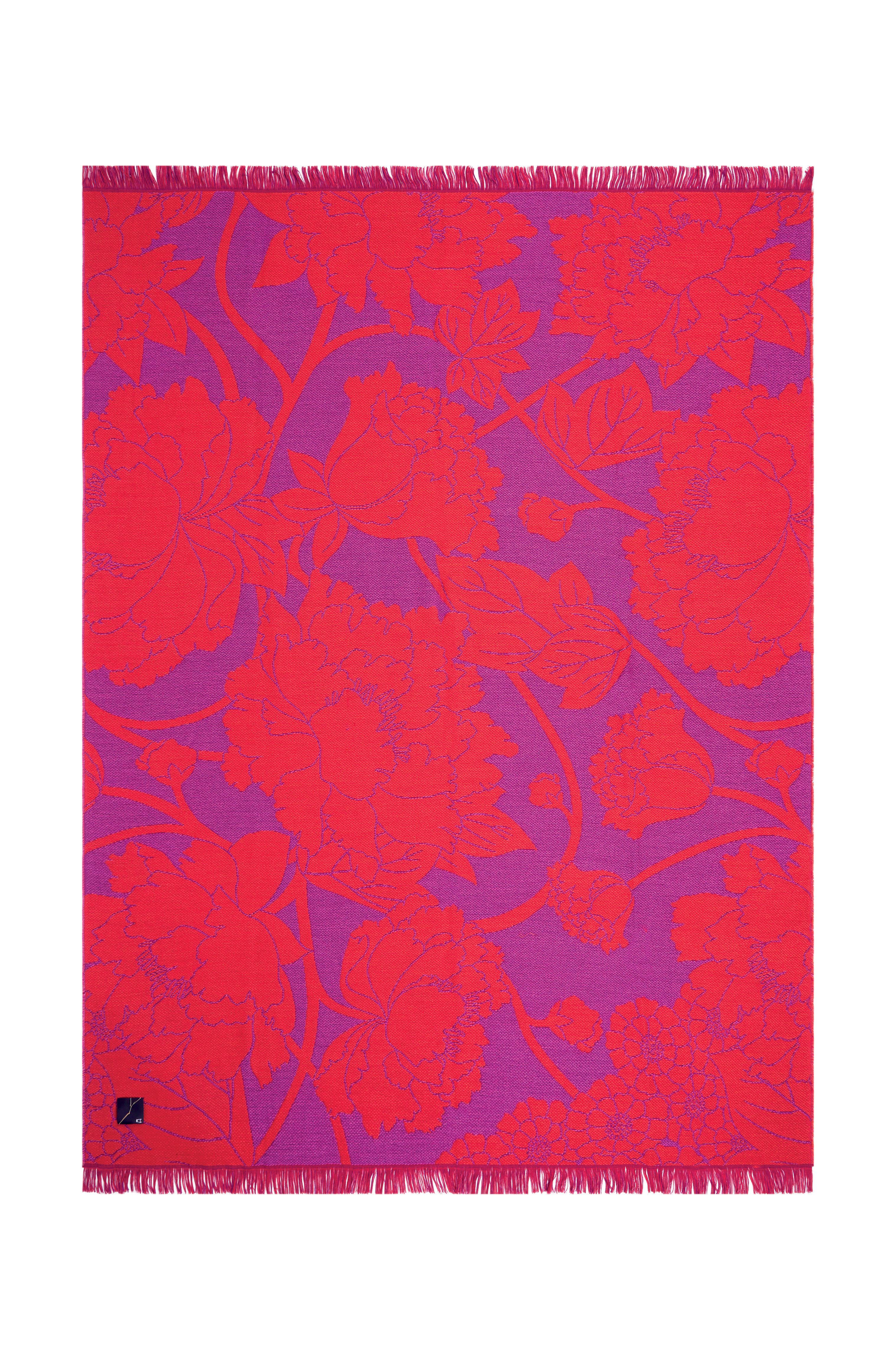 Japonisme Throw Tan Sai 572 For Sale