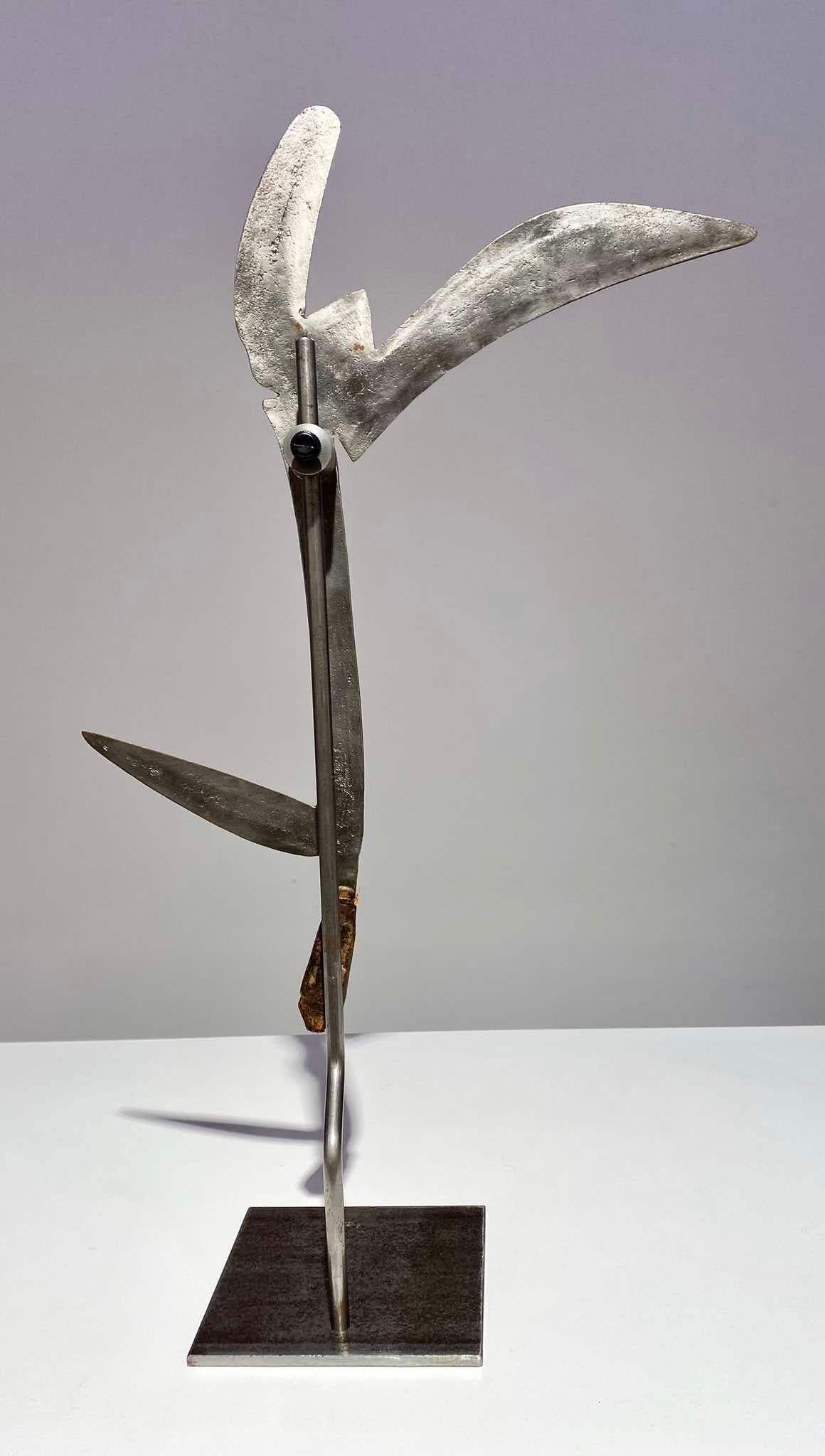 Iron Throwing Knife Of The Banda Yakpa People Mbugbu Central Africa Congo Kipinga For Sale