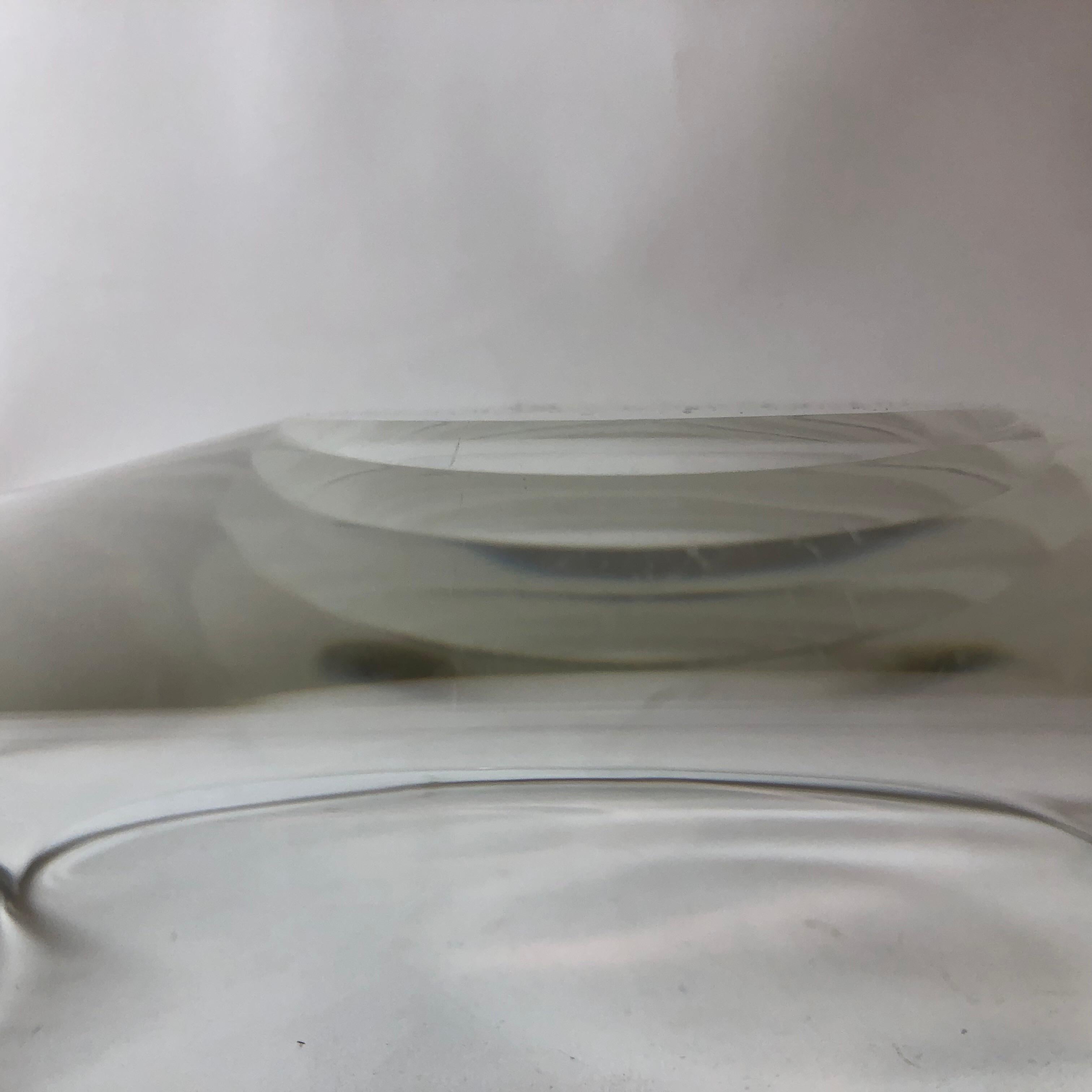 Glass Thumbprint Bowl by Elsa Peretti for Tiffany & Co.