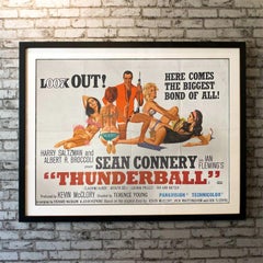Thunderball, Unframed Poster, 1964