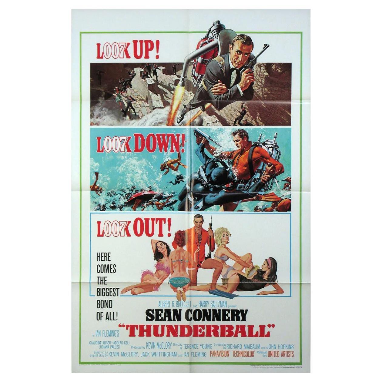 Thunderball, Unframed Poster, 1965 For Sale