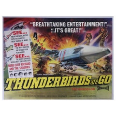 "Thunderbirds Are Go" 1966 Poster