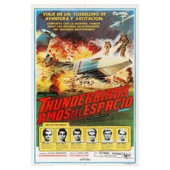 Vintage Thunderbirds Are Go 1967 Argentine Film Poster